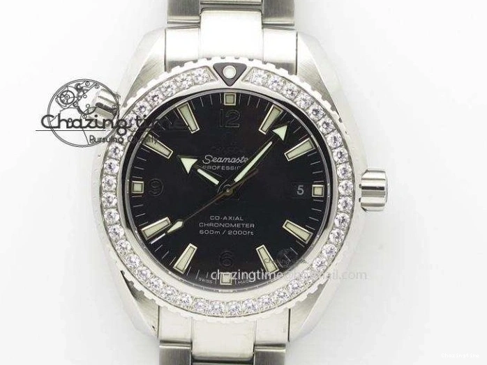 0117 Durable Planet Ocean Professional Ceramic Bezel 45.5mm 1:1 VSF Best Edition Orange Markers on SS Bracelet A8500 Super Clone 8052